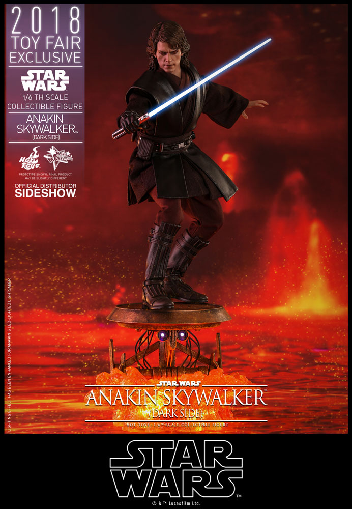 Anakin Skywalker - Exclusive Dark Side Version  Episode III: Revenge of the Sith - Movie Masterpiece Series 